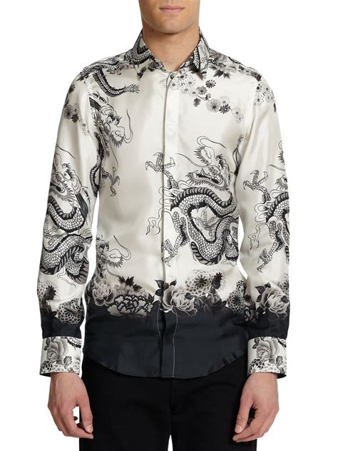 dolce gabbana mens shirts|dolce gabbana formal shirts.